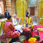 PM Modi at Somnath temple