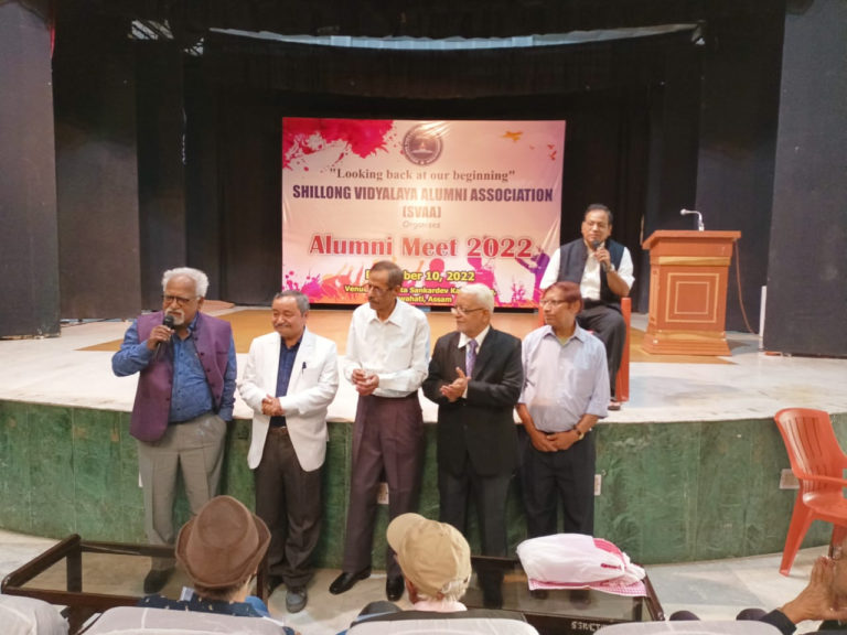 The alumni meet, organised by Shillong Vidyalaya Alumni Association, is under way in Guwahati.