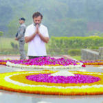 Rahul Gandhi at Kisan Ghat