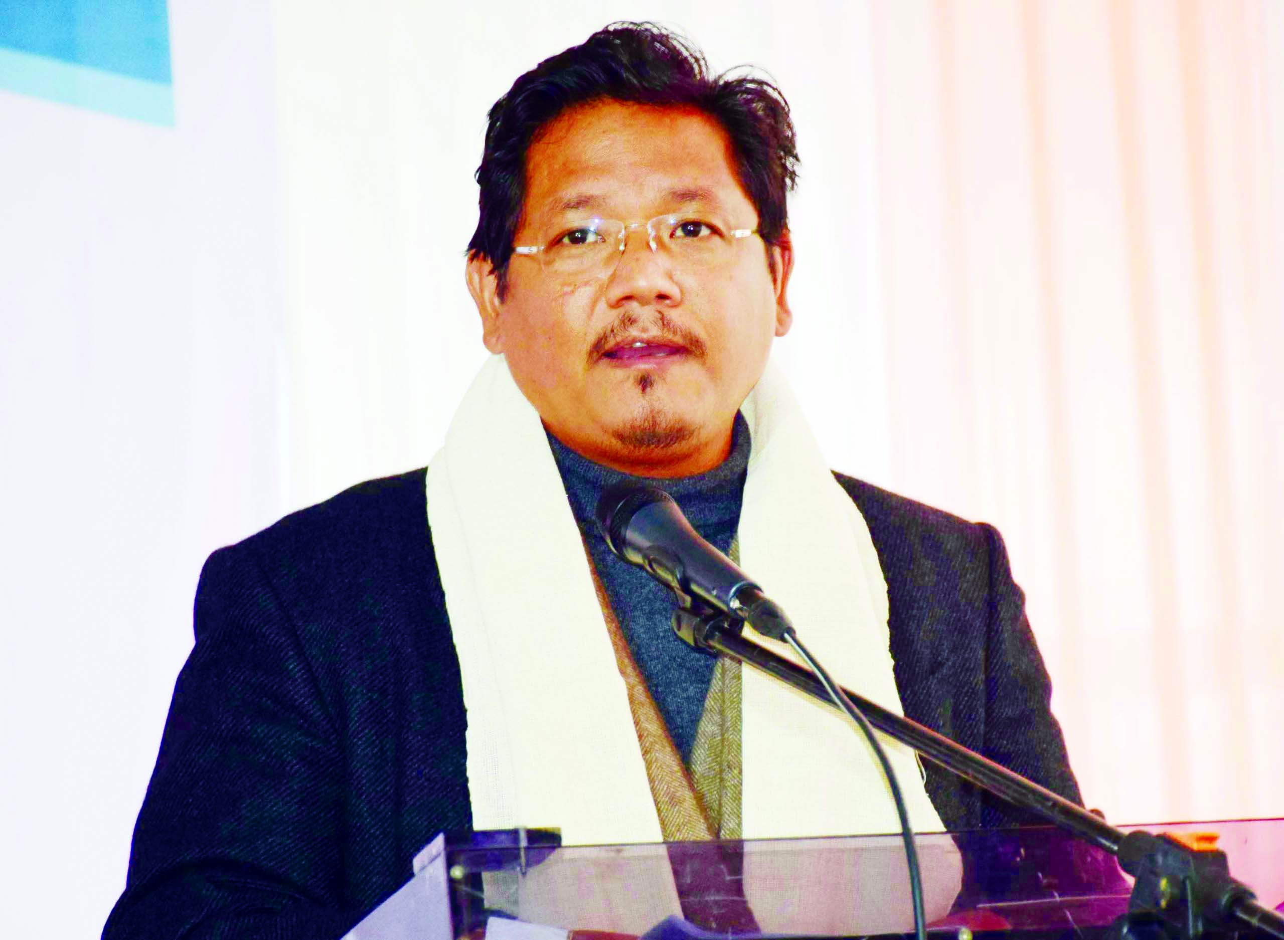 Meghalaya CM Inaugurates New School Building At Nongstoin - The ...