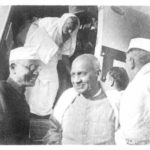 Omar’s father with Sardar Vallabhbhai Patel.