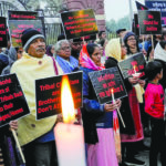 Protest against attack on Christian Adivasis of Chhattisgarh