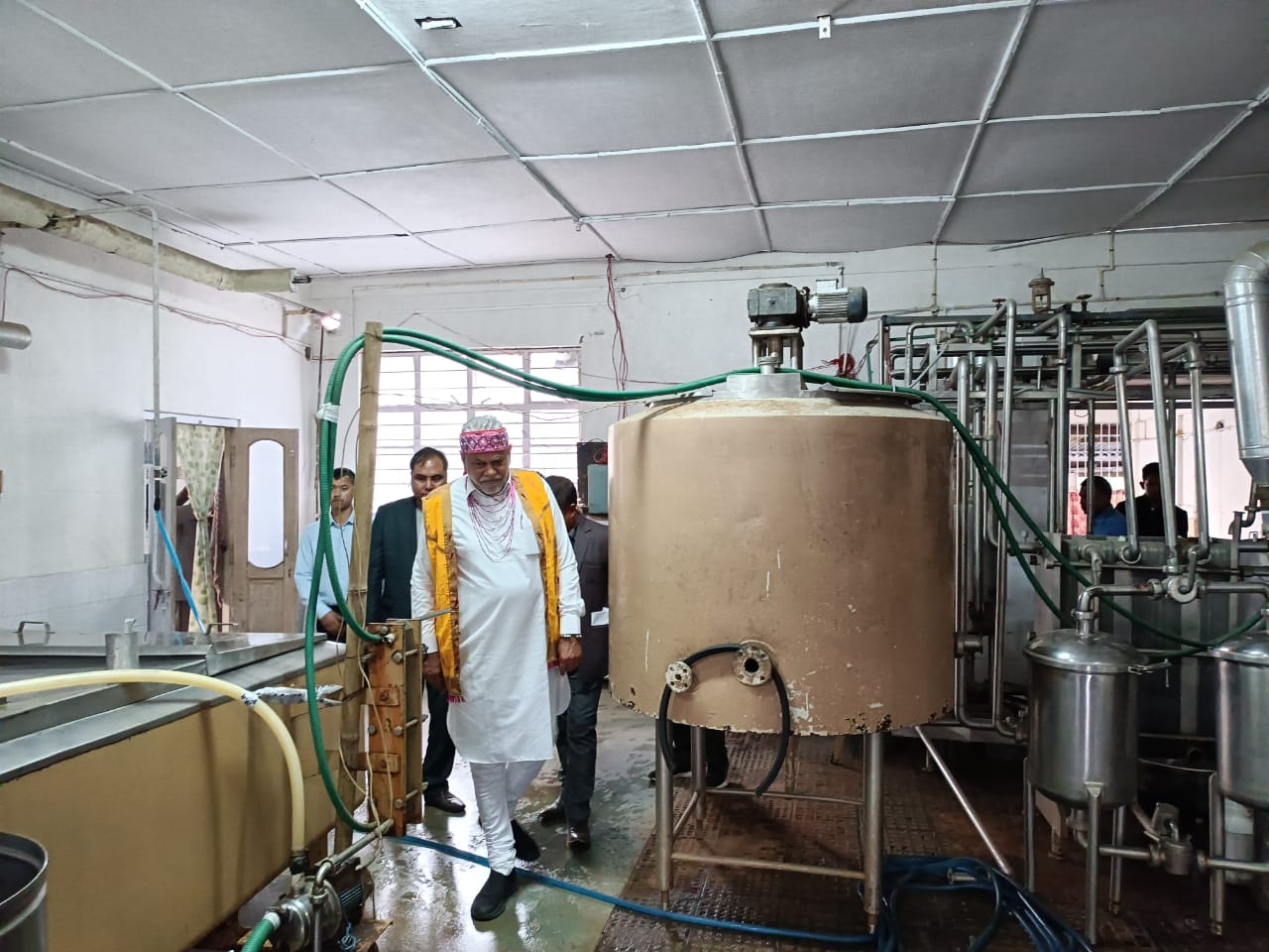Union Minister of Fisheries, Animal Husbandry & Dairying, Government of  India visiting the Dairy Plant at Ganol Dairy Farm on  - The  Shillong Times