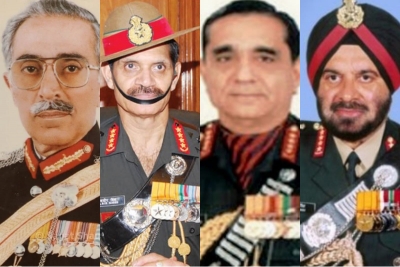 Four ex-Indian Army Chiefs arrive in Kathmandu - The Shillong Times