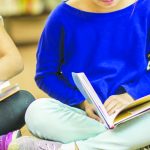 Reading Books Together in the Library