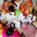 3. Women at the Patachitra training camp. Image Courtesy – KSCH