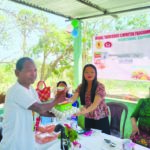 Food items being distributed to patients during World TB observation month held at Darenggre PHC, WGH on 7.3.2023