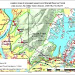 Location Map of Proposed Pwer Line in Bhairab RF