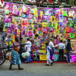 Preparation of Holi celebrations in Kolkata