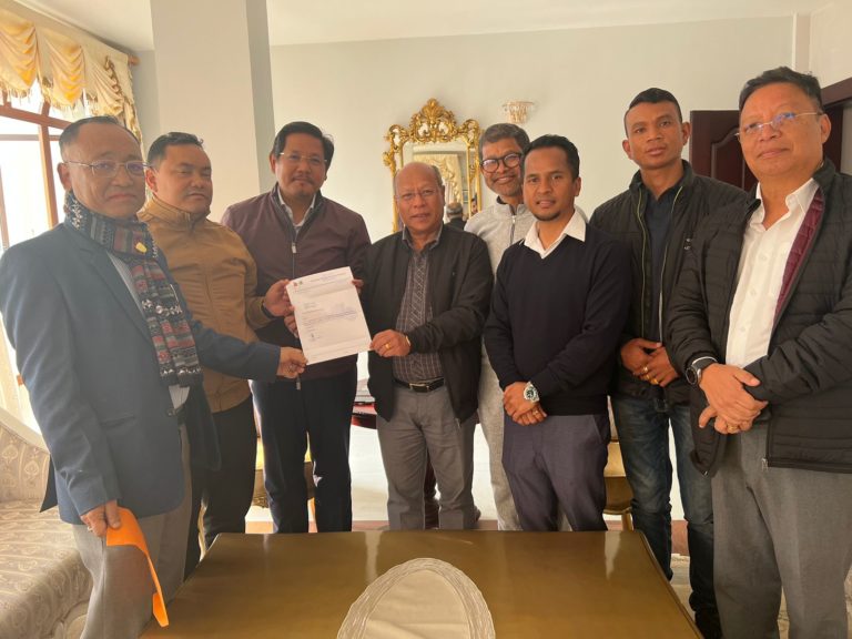 UDP, PDF extend support to Conrad-led coalition in Meghalaya