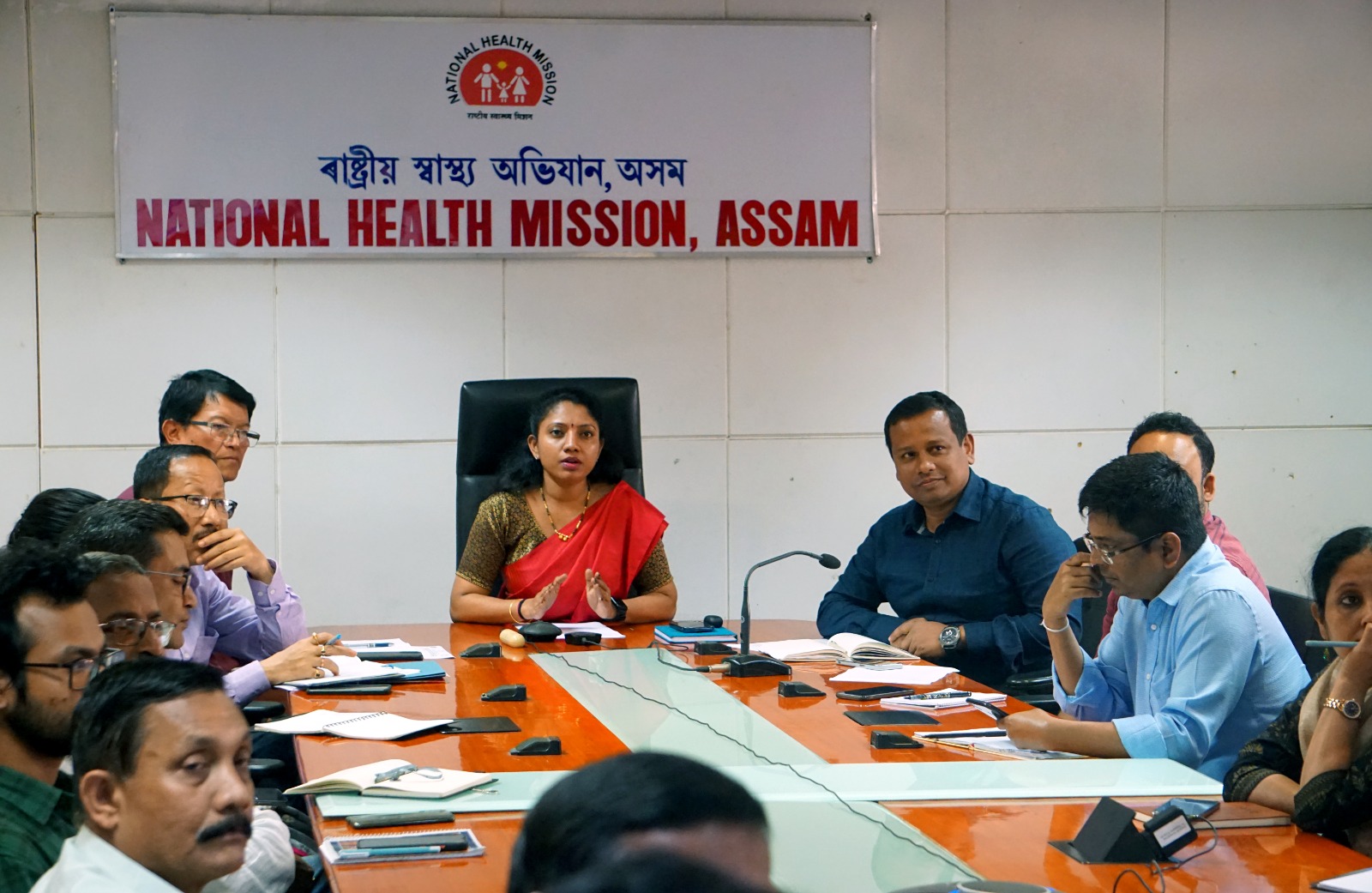 NHM Assam Mission Director MS Lakshmi Priya Chairs The Final Review 