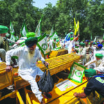 Wrestlers protest at Jantar Mantar