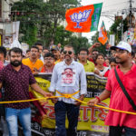 BJP Protest rally in Kolkata