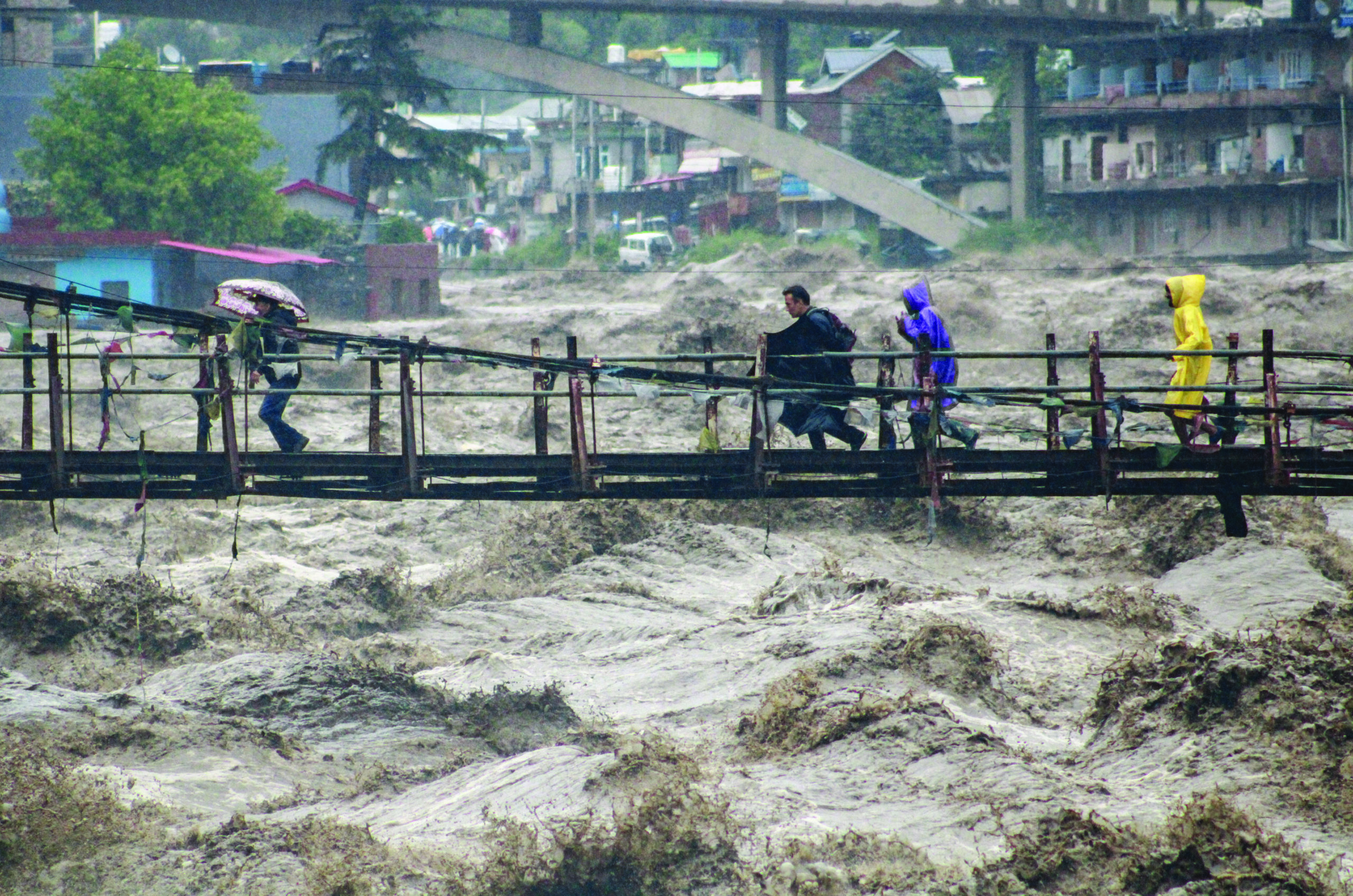 Torrential rains wreak havoc in North India; flash floods and landslides claim lives