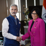 Jaishankar with Executive VP of Venezuela