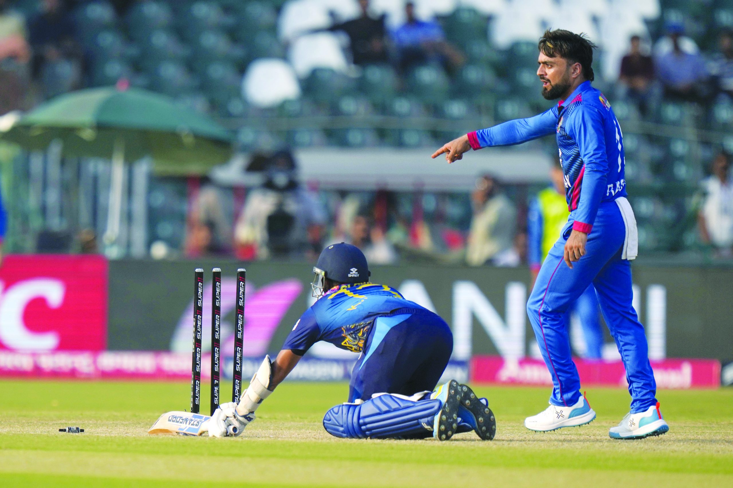 Sri Lanka scrape through to Super4s breaking Afghanistan hearts