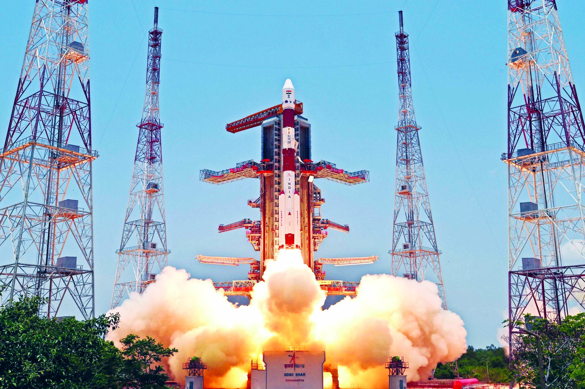 ISRO’s launch vehicle PSLVC57 rocket carrying India’s first solar