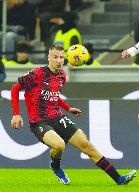 Milan's Francesco Camarda makes Serie A history