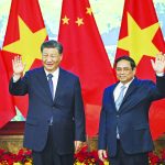 Pham Minh Chinh,  Xi Jinping