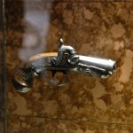 The pistol with which Lincoln was killed. Photo courtesy Ford’s Theatre FB