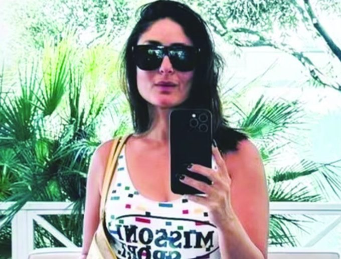 Kareena shares ‘Italian selfie’ looking tidy in white - The Shillong Times