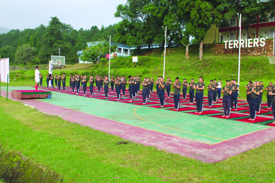 Yoga Day celebrations - The Shillong Times