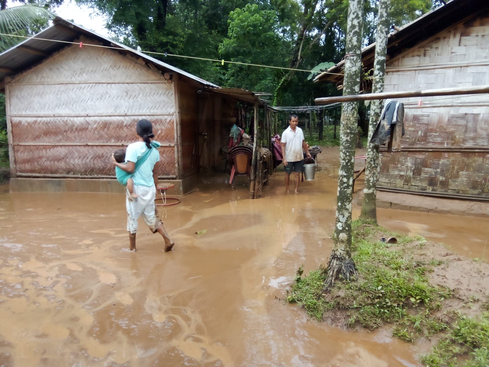 Saleng visits flood affected plain belt, lambasts state government over ...