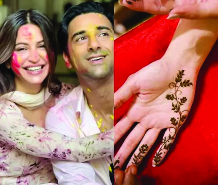 Kriti Kharbanda opts for minimal mehendi on her first Karwa Chauth