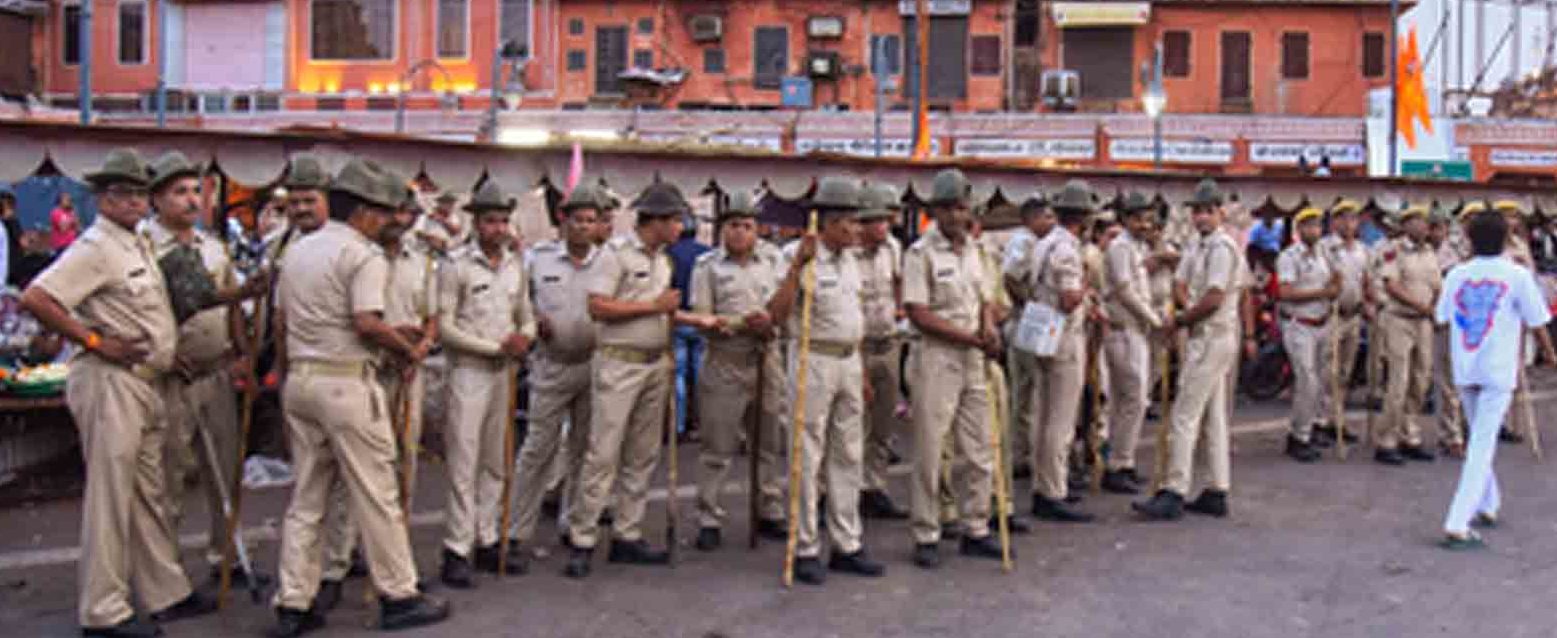 Poster controversy: Police disperse protestors in Jaipur, say situation under control | The Shillong Times