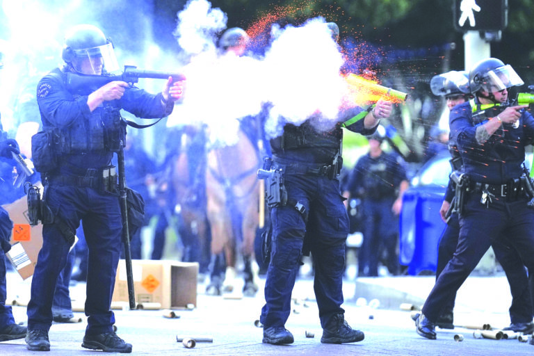 Protest intensify in California