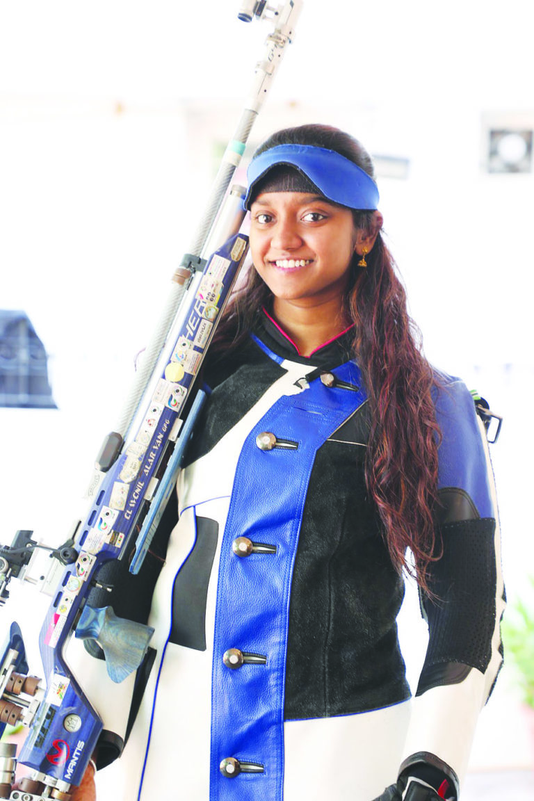 Elavenil Valarivan strikes gold in 10m air rifle event