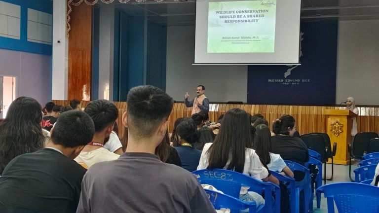 Acclaimed conservation scientist urges Shillong students to focus on hands-on experience on NE’s biodiversity